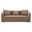 Keith Sofa with 3 Pillows In Brown Chenille