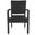 Kelda Black Stacking Arm Chair Set of 2