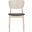 Kellua Dining Chair Set of 2 Gray and Natural