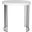 Kelly White Scandinavian Lacquer Side Table