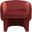 Kellyanne Modern Dining Chair In Rust