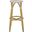 Kelsey Grey and White Indoor/Outdoor Counter Stool