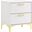 Kendall 2-drawer Nightstand White