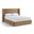 Kendall Velvet Upholstered Full Bed In Beige