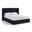 Kendall Velvet Upholstered Full Bed In Black