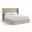 Kendall Velvet Upholstered Full Bed In Cream