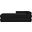 Kennedy Chenille Fabric Bench In Black