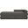 Kennedy Chenille Fabric Bench In Grey