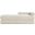 Kennedy Faux Shearling Teddy Fabric Bench In Cream
