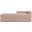Kennedy Faux Shearling Teddy Fabric Bench In Pink