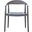 Kennedy Set of 2 Stackable Armchair In Cappuccino
