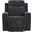 Kennett Chenille Upholstered Power Recliner Chair In Dark Grey