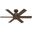 Kennicott 44 Inch Damp Rated Ceiling Fan and Wall Control In Matte Bronze