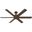 Kennicott 60 Inch Energy Star Damp Rated Ceiling Fan and Handheld Remote In Matte Bronze
