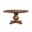 Kensington Round Solid Pine Dining Table In Reclaimed Natural
