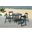 Kerman Black Table And 4 Chairs