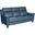 Kester Power Reclining Sofa in Masen Bluegray Leather