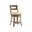 Key Biscayne Bay Harbour Swivel Counter Stool In Natural