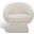 Kiana Modern Accent Chair In Creme