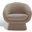 Kiana Modern Accent Chair In Light Brown