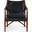 Kiannah Club Chair In Jet Black