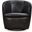 Kierreys Swivel Chair In Midnight