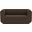 Kimora Linen Textured Fabric Loveseat In Brown