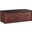 Kinetic Wall Mount Office Storage Cabinet In Black Cherry