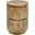 Kingston 2-Drawer 18 Inch Round Nightstand In Natural