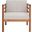 Kinnell Outdoor Armchair in Light Grey