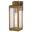 Kinzie 5 Inch Outdoor Wall Light In Vintage Brass