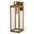 Kinzie 6 Inch Outdoor Wall Light In Vintage Brass