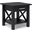 Kitchener Solid Wood End Table In Black