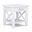 Kitchener Solid Wood End Table In White