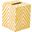 Kleenex Yellow And Cream Zebra Box