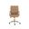 Kleo Office Chair In Tan and Gold