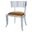 Klismos Acrylic Chair In Brown Sugar
