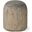 Knox Wood Short Decorative Object In Gray Wash
