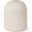 Knox Wood Short Decorative Object In White Wash
