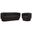 Koba Black Maya Living Room Set