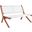 Kobina Outdoor Bench in White
