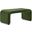 Koda Performance Velvet Waterfall Ottoman In Moss Green