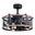 Kodiak 21 Inch Ceiling Fan In Black and Burnished Teak
