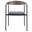 Kora Modern Dining Chair In Brown and Black