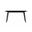 Krevor 62 Inch Dining Table with Glass Top In Silver and Clear