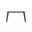 Krevor 62 Inch Dining Table with Sintered Stone Top In Silver and White/Gold