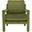 Kye Accent Chair in Olive Green