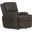 Kyle Rocker Recliner With Two Cupholders In Smoke