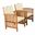 Kyushu Chair Set of 2 In Beige and Natural