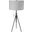 Zaya Extendable Silver Table Lamp